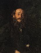 llya Yefimovich Repin Portrait of painter Nikolai Nikolayevich Ghe Spain oil painting artist
